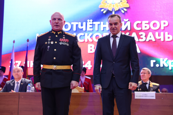 Вениамин Кондратьев: Святая обязанность и прямой долг казаков всегда быть рядом с народом и оберегать его