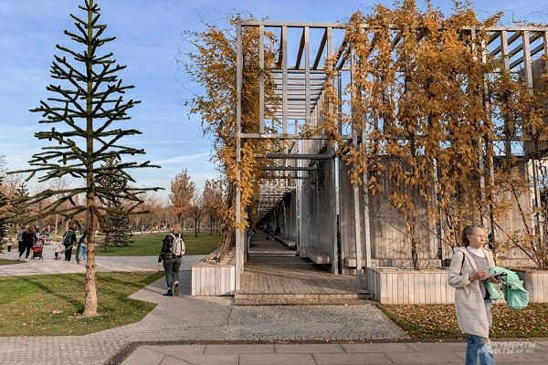Парк Галицкого в ноябре-2021