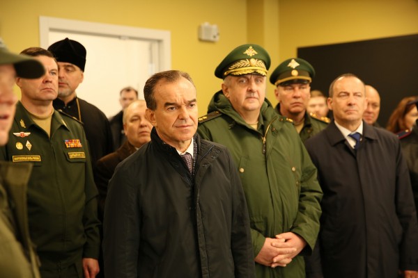 Вениамин Кондратьев осмотрел новый военно-патриотический центр им. Героя РФ В. Г. Казанцева