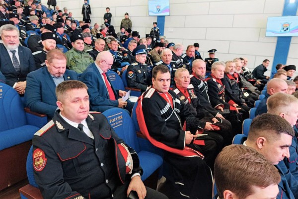 Делегация Краснодарского края приняла участие в отчетно-выборном круге атамана Терского казачьего войска