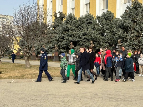 В Краснодарском президентском кадетском училище провели День открытых дверей