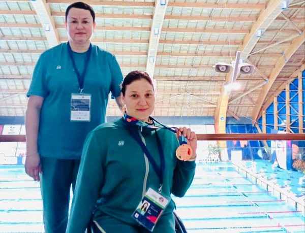 Представители Краснодарского края приняли участие в чемпионате Европы по паралимпийскому плаванию
