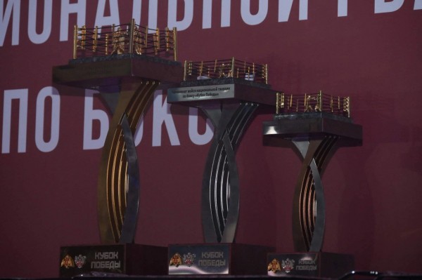 Виктор Золотов и Вениамин Кондратьев наградили победителей финала Чемпионата войск национальной гвардии РФ по боксу &laquo;Кубок Победы&raquo;