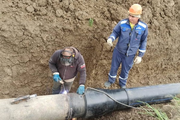 На Таманском полуострове завершили третий этап ремонта магистрального водовода
