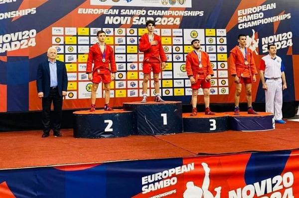 
На первенстве Европы по самбо среди юниоров кубанские спортсмены завоевали две медали                    