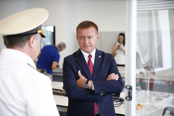 Роман Старовойт и Вениамин Кондратьев приняли участие в открытии Технопарка морского университета имени Ф. Ф. Ушакова в Новороссийске