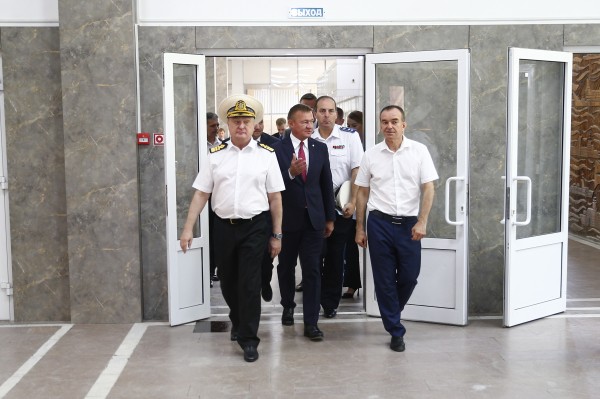 Роман Старовойт и Вениамин Кондратьев приняли участие в открытии Технопарка морского университета имени Ф. Ф. Ушакова в Новороссийске