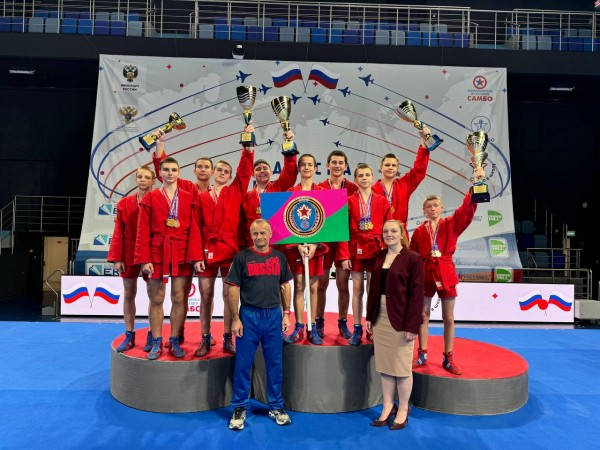 Спортсмены из Краснодарского края победили во Всероссийской кадетской лиге самбо в Москве 