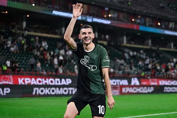 
Полузащитник &laquo;Краснодара&raquo; Сперцян вошел в топ-3 самых дорогих игроков РПЛ                    