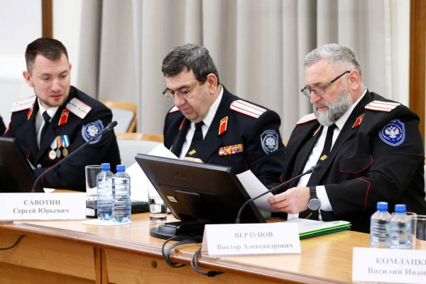 В Краснодаре обсудили вопросы развития Кубанского казачьего войска 