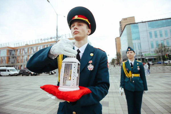 В Краснодаре завершилась эстафета &laquo;Свеча памяти&raquo; 