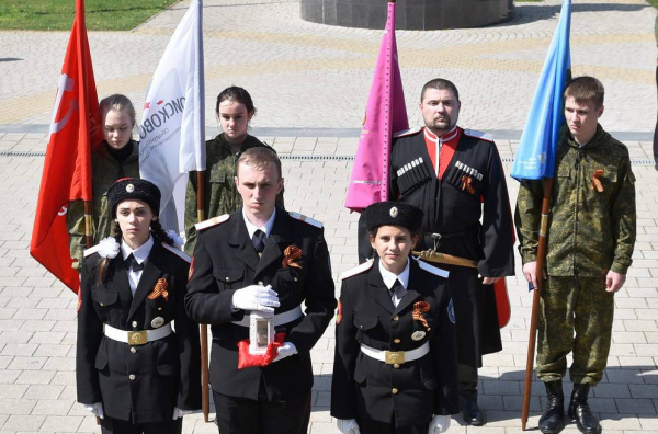 В Краснодаре завершилась эстафета &laquo;Свеча памяти&raquo; 