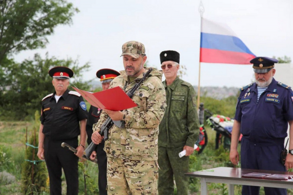 Порядка 100 казаков-добровольцев из Краснодарского края отправились на спецоперацию