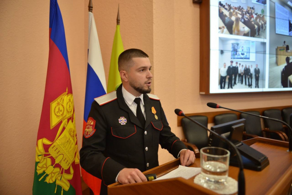 День казачьей сотни отметили в Кубанском государственном аграрном университете