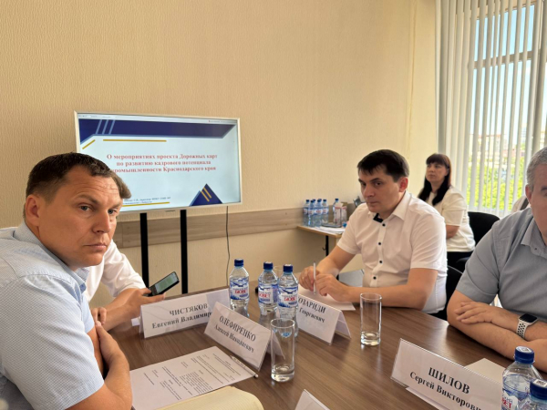 В Краснодарском крае создали экспертный совет по развитию кадрового потенциала в промышленности