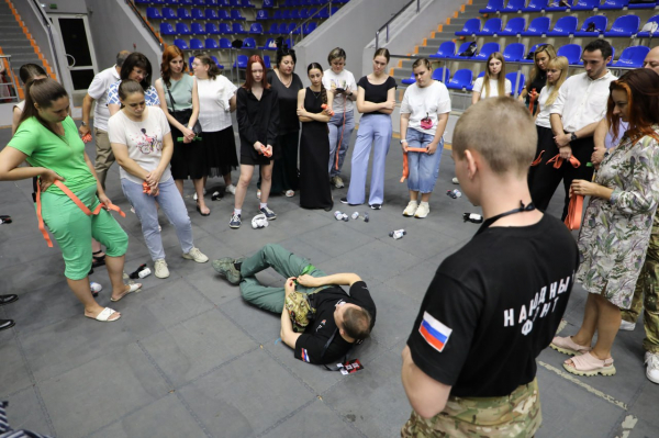 Жителей Кубани обучают оказанию первой помощи Жителей Кубани обучают оказанию первой помощи