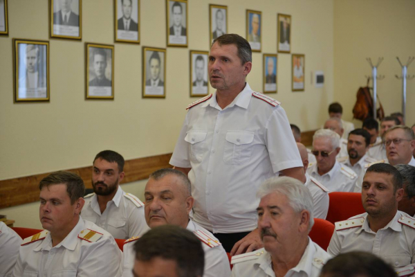 Почти 2 тысячи казаков-добровольцев Таманского отдела участвуют в спецоперации Почти 2 тысячи казаков-добровольцев Таманского отдела участвуют в спецоперации