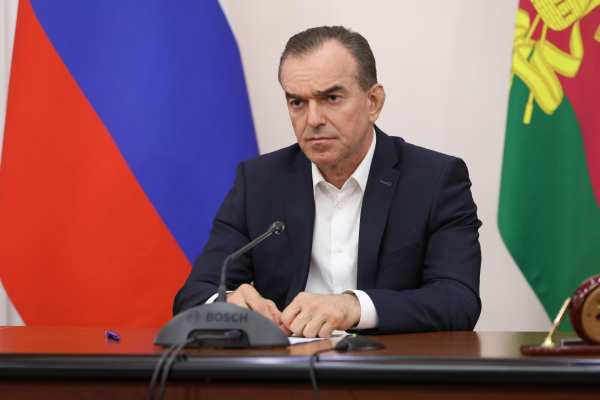Сергей Цивилев и Вениамин Кондратьев обсудили развитие топливно-энергетического комплекса Краснодарского края
