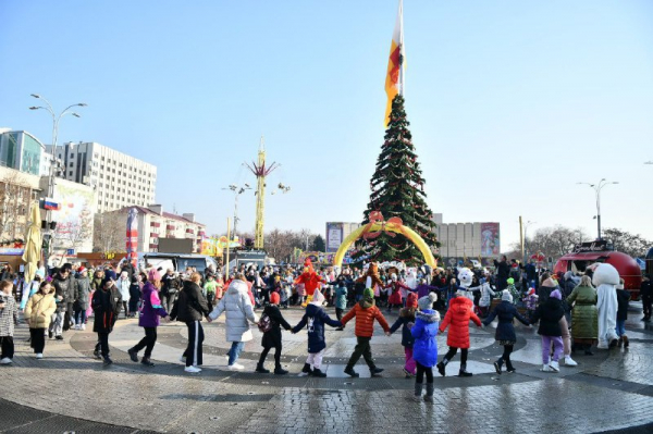 Курорты Краснодарского края подготовили для туристов и жителей новогодние мероприятия