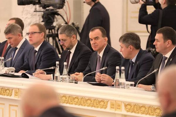 
Губернатор Кубани Вениамин Кондратьев принял участие в заседании Государственного совета                    