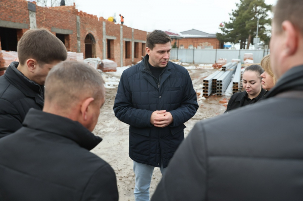 Александр Руденко проинспектировал социальные объекты Динского района