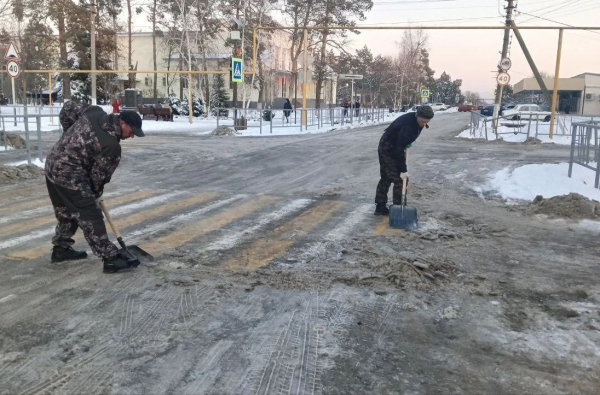 Днем 15 января региональные трассы от снега обрабатывали более 190 единиц техники