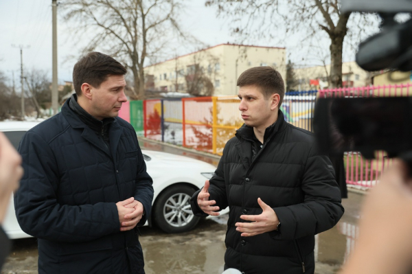 Александр Руденко проинспектировал социальные объекты Динского района