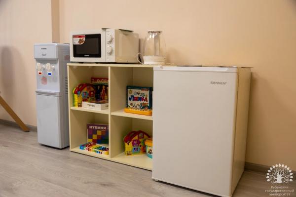 В КубГУ по нацпроекту &laquo;Семья&raquo; открыли комнату матери и ребенка