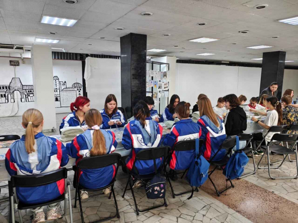 В Краснодарском крае проводят патриотическую акцию &laquo;Снежный десант РСО&raquo;