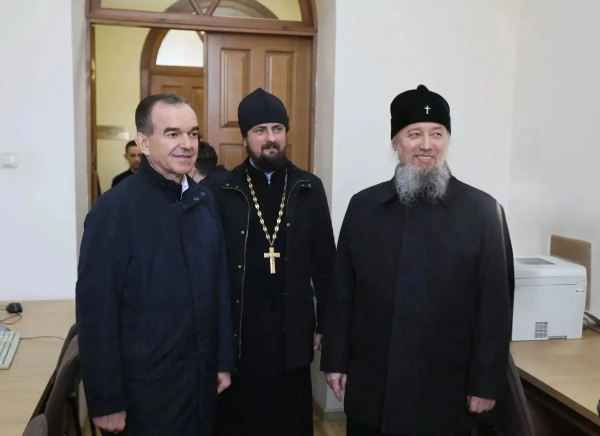 Вениамин Кондратьев посетил духовную семинарию в Краснодаре