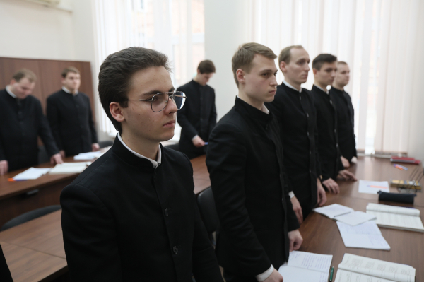 Вениамин Кондратьев посетил духовную семинарию в Краснодаре