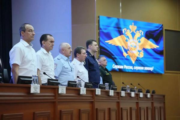 
Губернатор Вениамин Кондратьев принял участие в расширенном заседании коллегии полиции Кубани                    