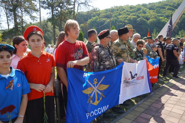 В Крымском районе перезахоронили останки советских воинов