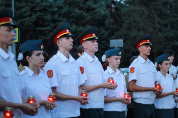 Жители Кубани почтили память жертв террористических актов