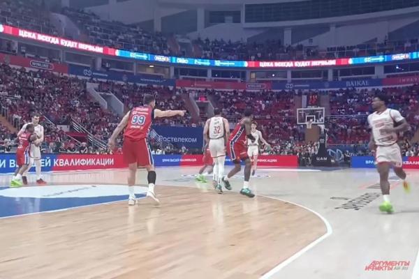 
&laquo;Локомотив-Кубань&raquo; проиграл ЦСКА со счетом 87:84    