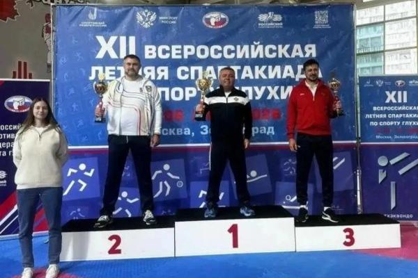 
Сборная Краснодарского края &ndash; победитель XII Всероссийской летней спартакиады по спорту глухих в тхэквондо                    