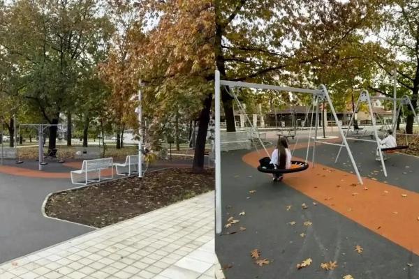 
В Белореченске завершили благоустройство городского парка по нацпроекту                    
