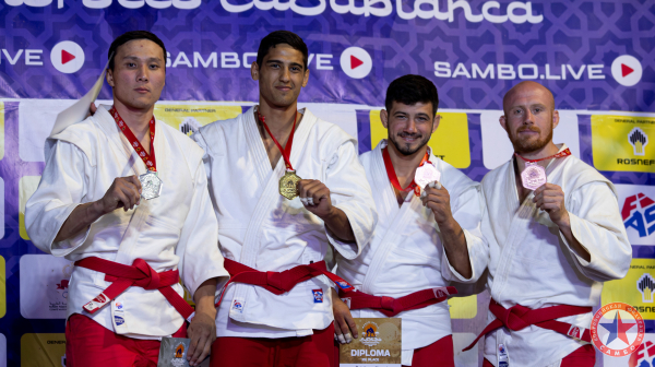 Спортсмен из Краснодарского края стал чемпионом мира по пляжному самбо